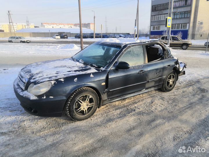 Hyundai Sonata 2.0 МТ, 2006, битый, 150 000 км