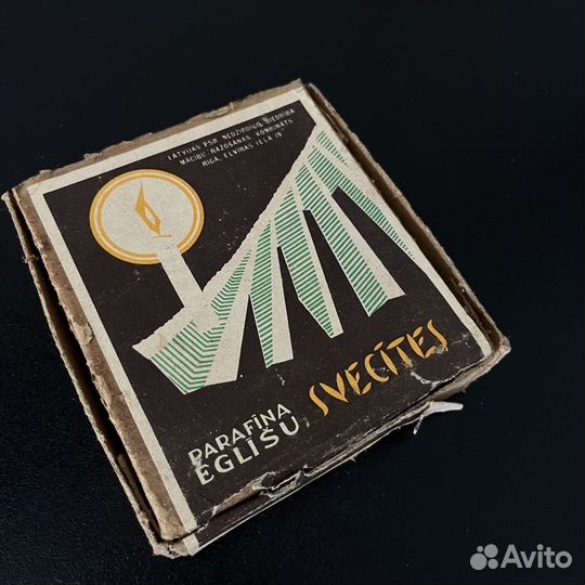 Елочные свечи СССР