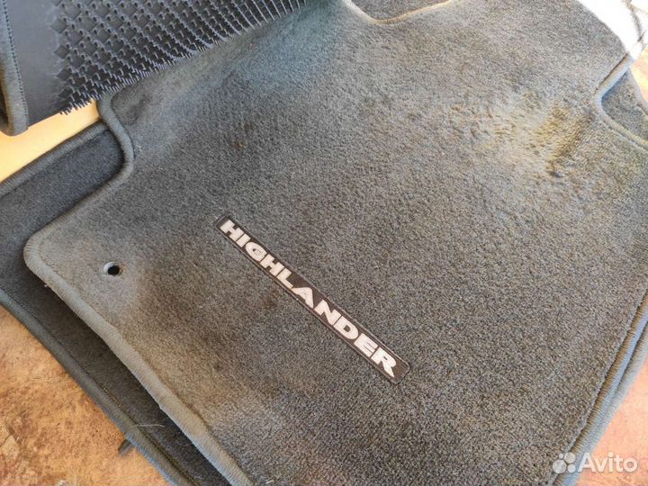 Коврики ворсовые Toyota Highlander