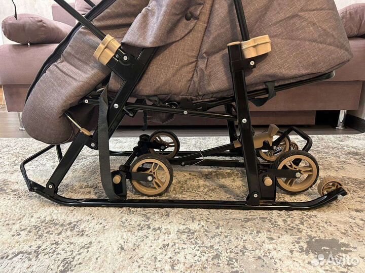 Санки-коляска Galaxy glory gloss