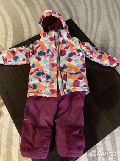 Зимний костюм для девочки