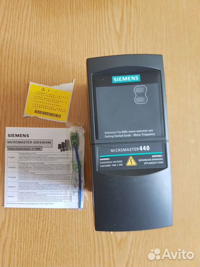 Частотный преобразователь Siemens Micromaster 440