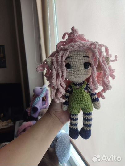 Вязанные куклы ручной работы