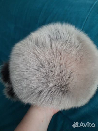 Шапка из меха песца