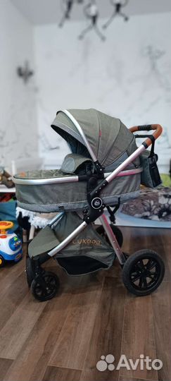Коляска 2 в 1 трансформер luxmom v9