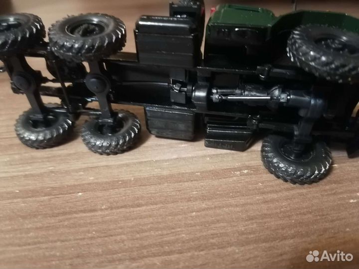 Модель зил-131в с полуприцепом