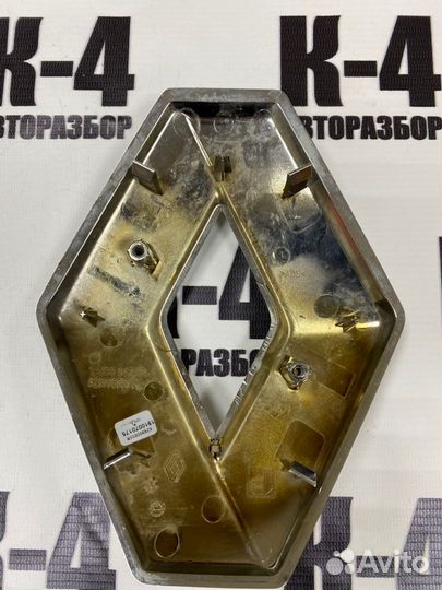 Эмблема решетки радиатора передняя Renault Kaptur