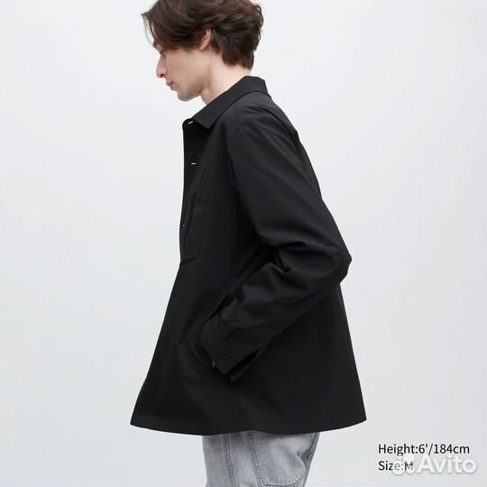 Рубашка Uniqlo AirSense Shirt Jacket Ultra Light