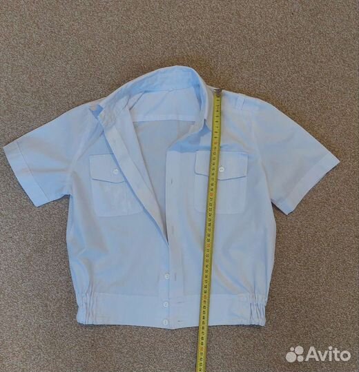 Кадетская рубашка на рост 128-134 см