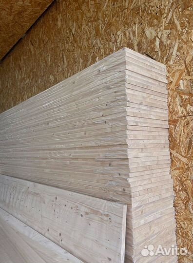 Мебельный щит сосна/ель все размеры от производите