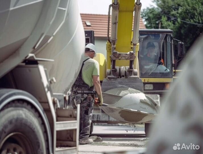 Автобетоносмеситель с лентой,бетон