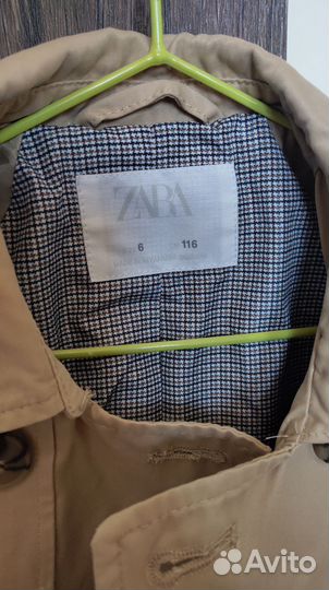 Плащ для девочки zara