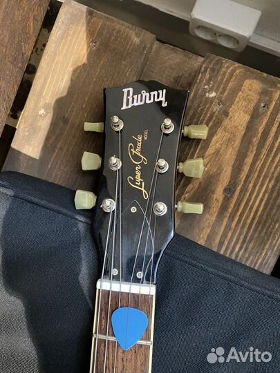 Гитара электрогитара les paul burny