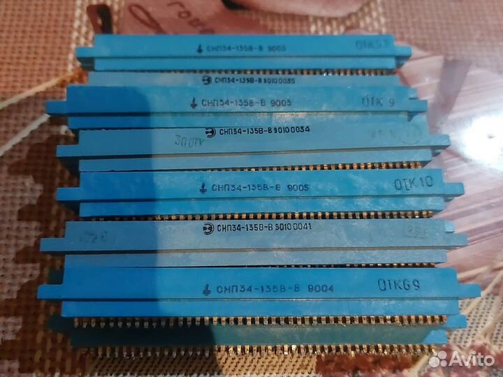 Радиодетали СССР. Разъемы снп