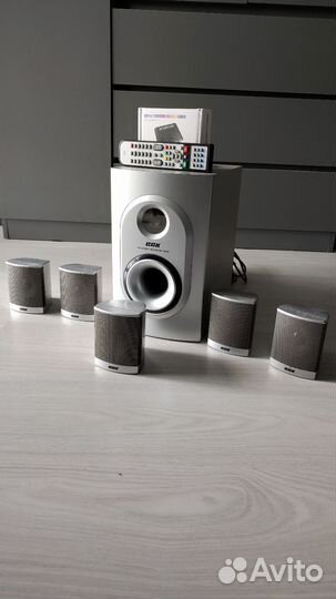 Акустика 5.1 BBK DK 1005s + Конвертер 5.1