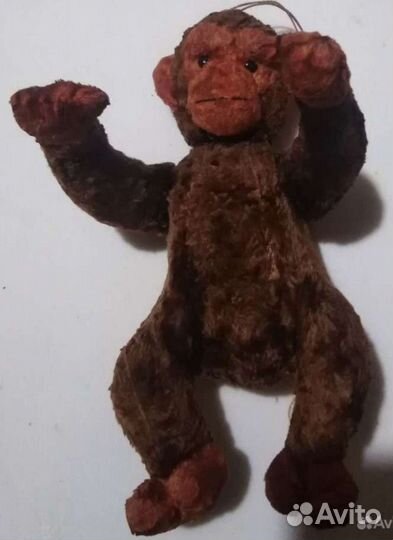 Мягкая игрушка обезьянка СССР