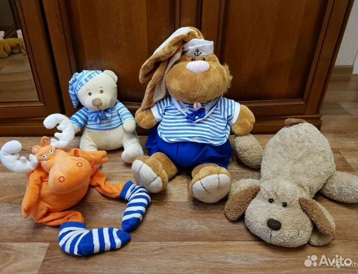 Мягкие игрушки. Игрушки в коляску.Домик