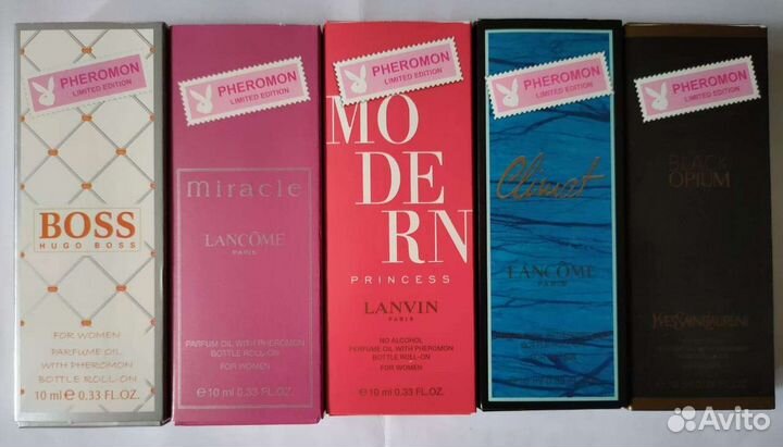 Женские духи, масляные с феромонами
