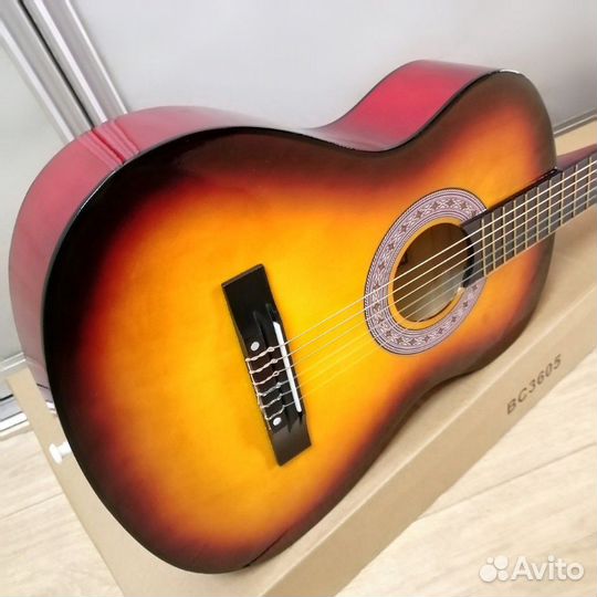 Гитара классическая новая 3/4