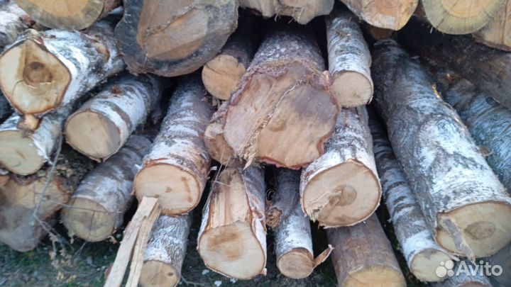 Дрова березовые колотые и дубовые