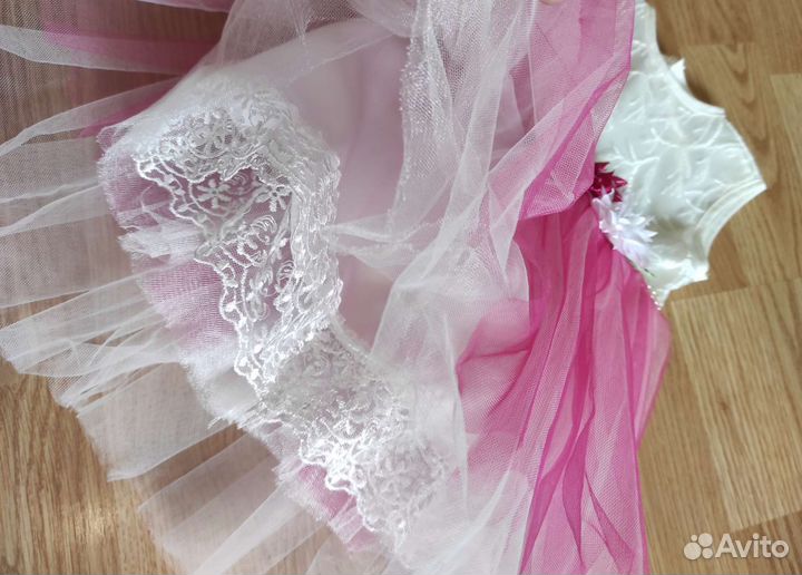 Платье для девочки 62-68