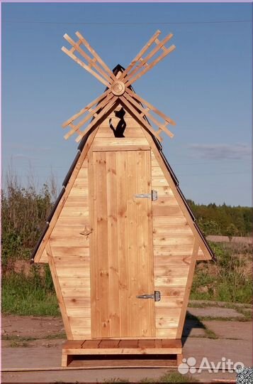 Дачный туалет с установкой SHP794