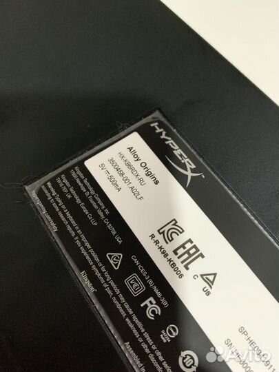 Клавиатура hyperx alloy origins