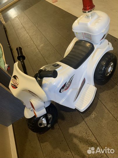 Детский мотоцикл на аккумуляторе бу