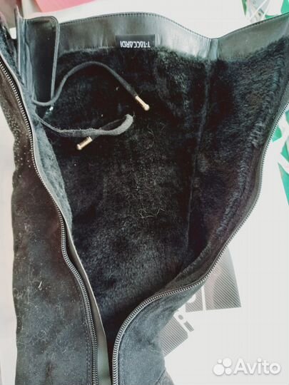 Сапоги зимние высокие 39р
