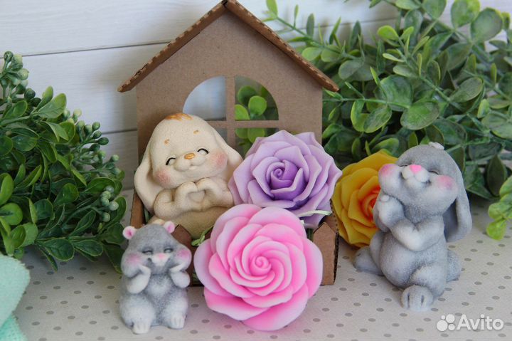 Красивое мыло ручной работы