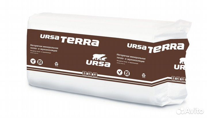 Утеплитель ursa (урса) terra 37