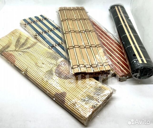 Бамбуковый коврик для сервировки и пригот. суши