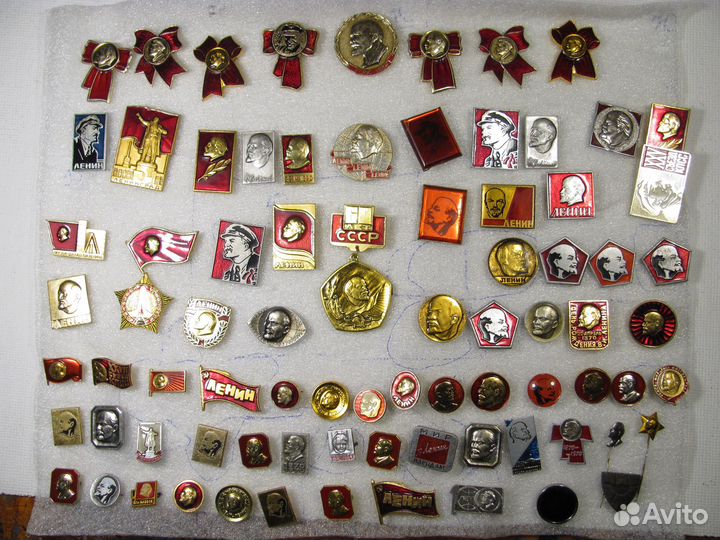 Значки СССР: Владимир Ильич Ленин