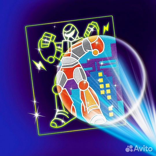 Набор для творчества. Лунная фреска «Трансформер»