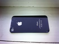 Задняя крышка для Apple iPhone 4 черная
