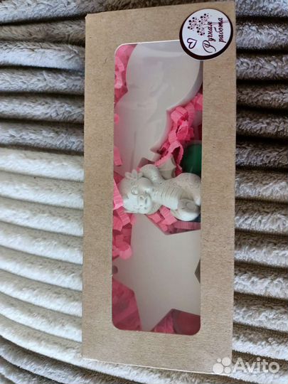 Новогодний набор для росписи из гипса