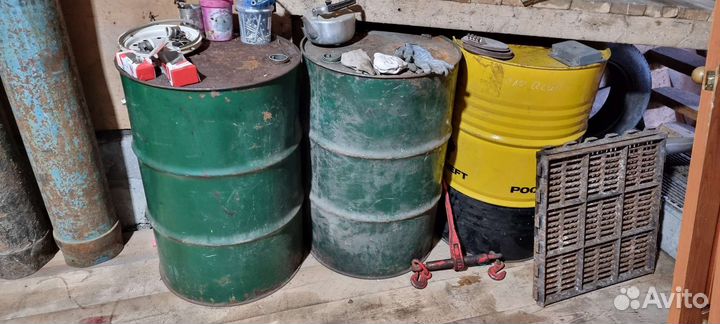 Бочка металлическая 200л