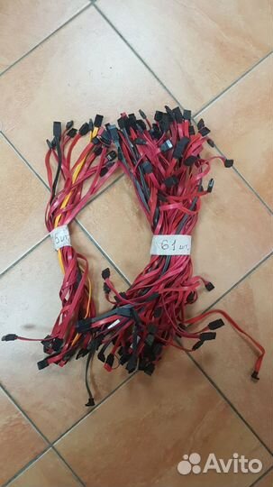 Компьютерные шлейфы SATA и ide