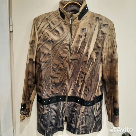 Куртка кожаная женская