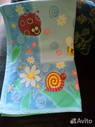 Одеяло байковое детское
