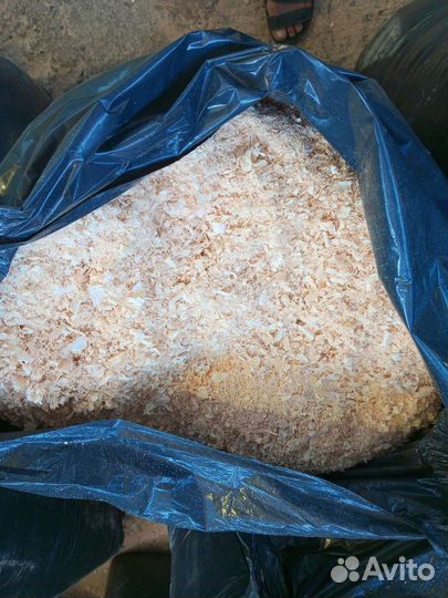 Опилки стружка в мешках