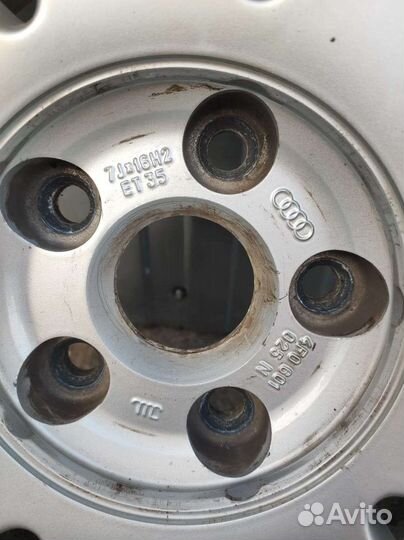 Шины nokian tyres и диски Audi 205/60 r16