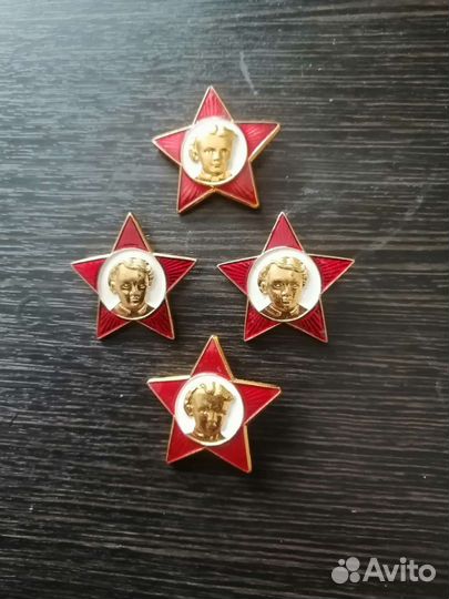 Значки октябренка