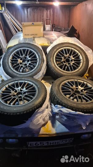 Литые диски на bmw 5 e39 82 стиль R16