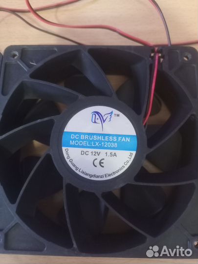 Кулера 120мм,толщина 40мм,1.5А,4шт