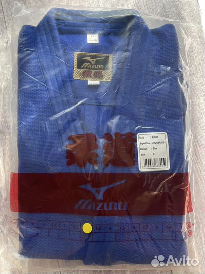 Кимоно для дзюдо mizuno