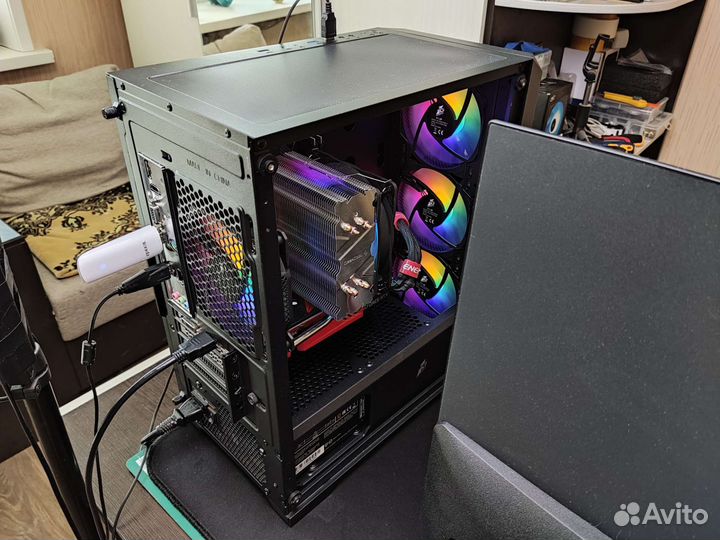 Игровой комп на Intel 12100F+ RTX2060 Super 8Gb