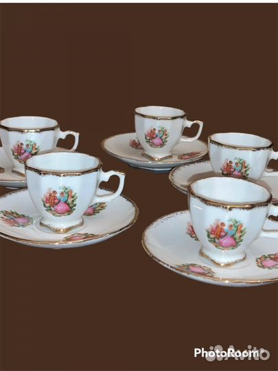 Кофейный сервиз старинный