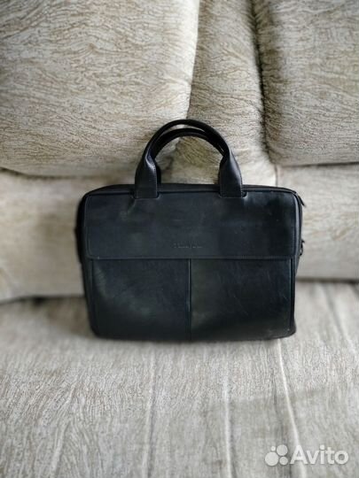 Мужской кожаный портфель