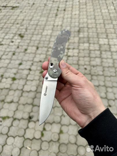Складной нож Ganzo пиксель